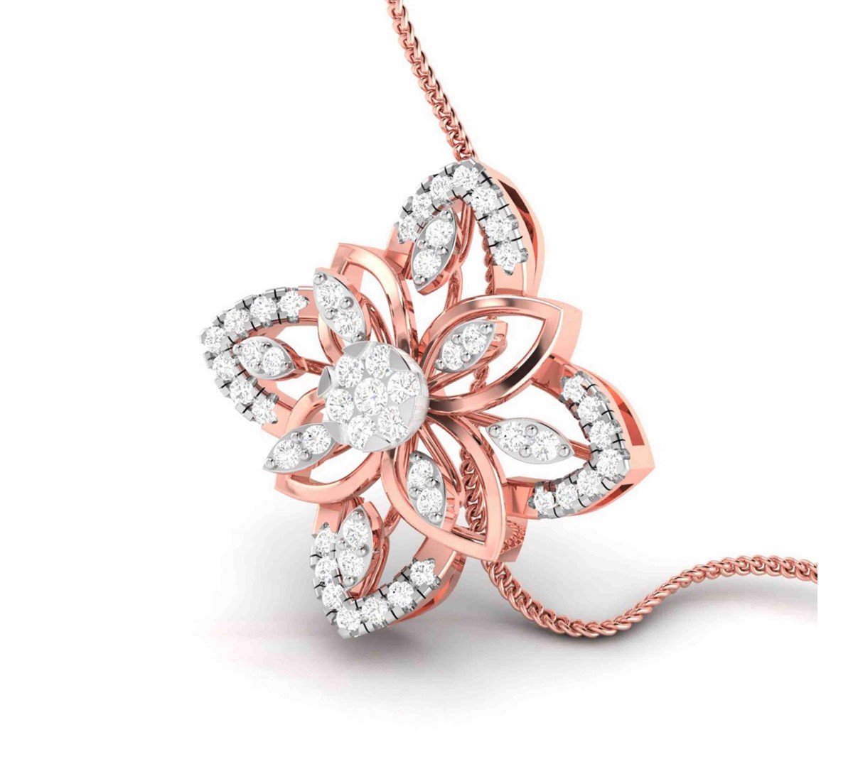 Jesus Isabella Diamond Pendant