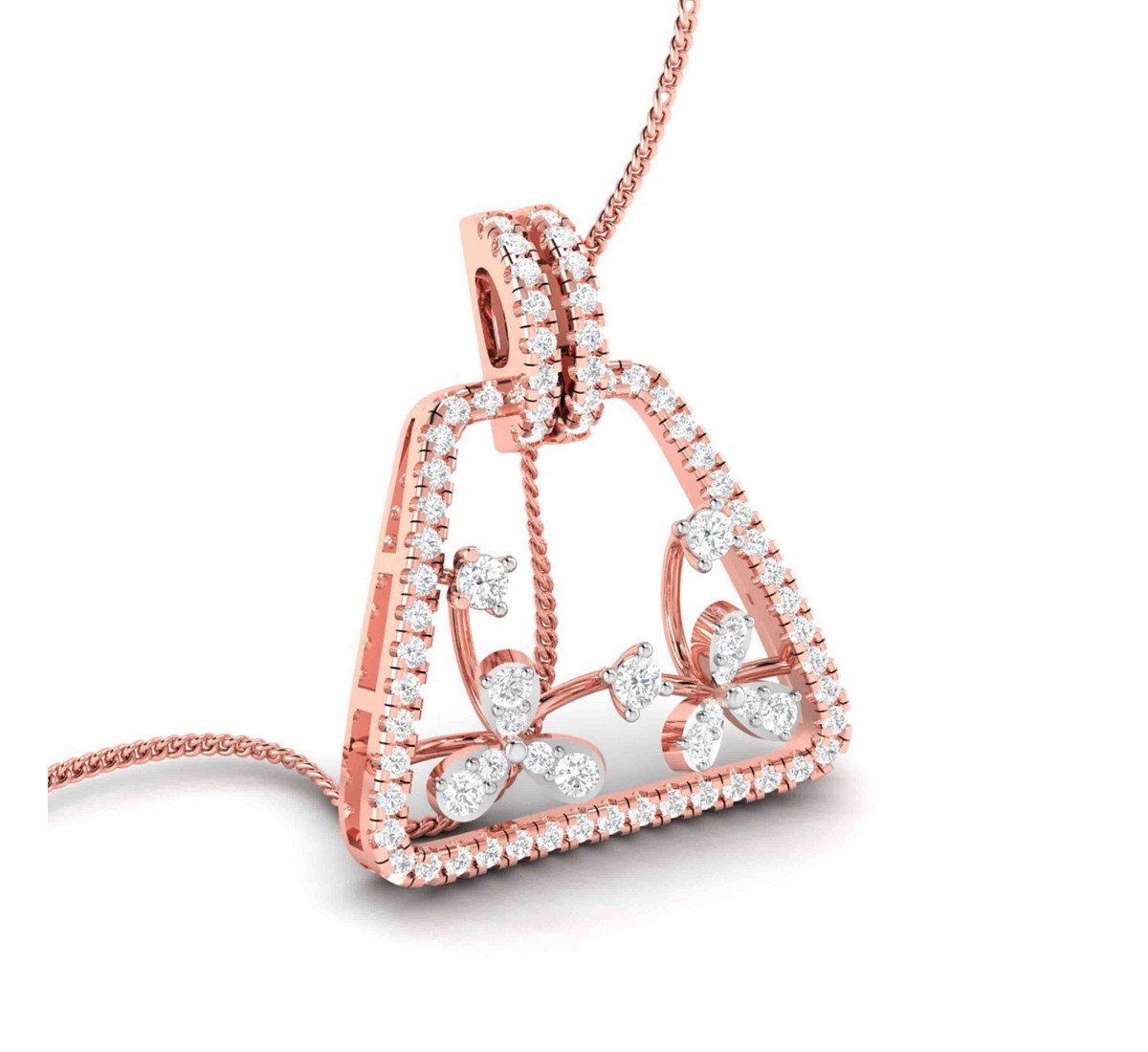 Neely Prisma Diamond Pendant