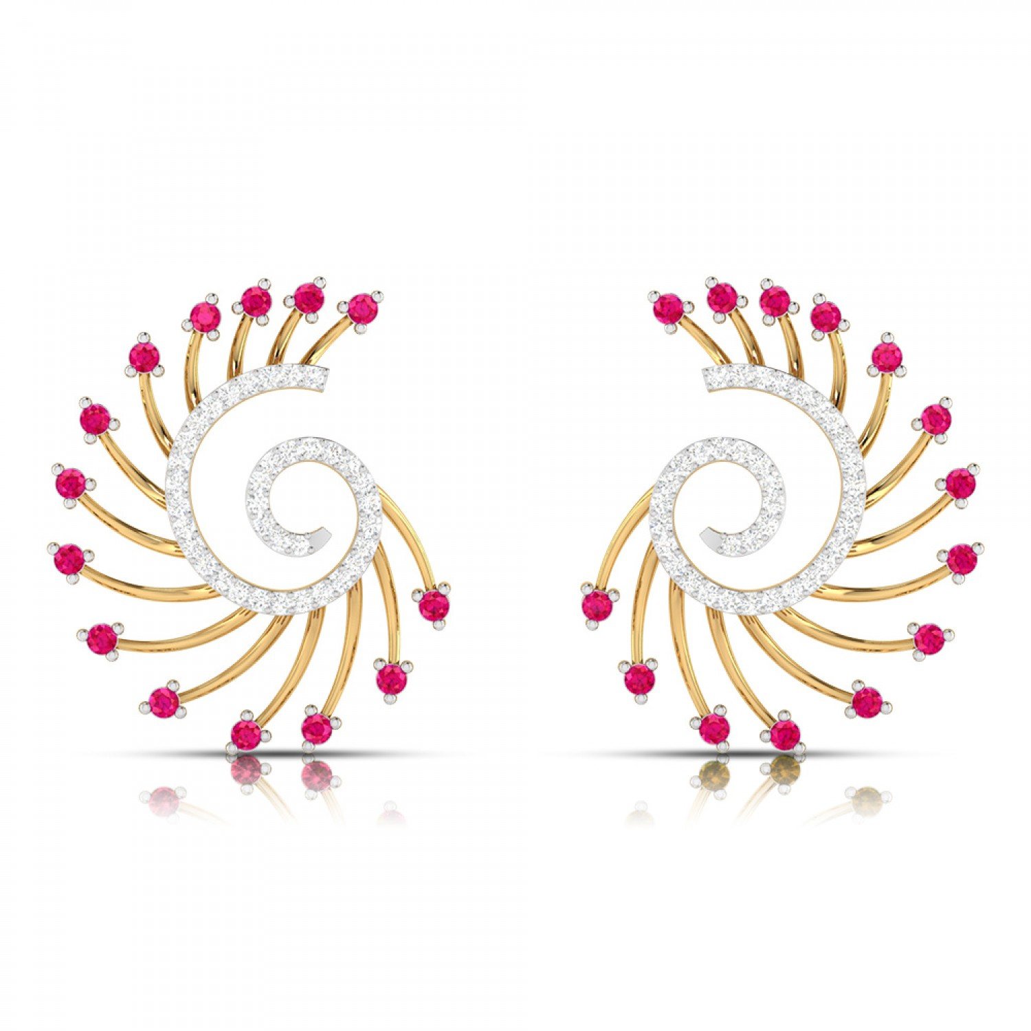 Alaina Star Diamond Earrings