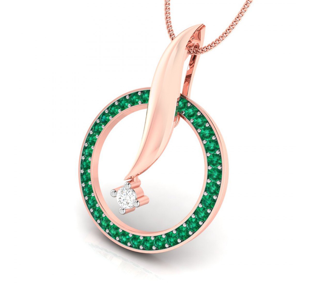 Andria Sparkle Diamond Pendant