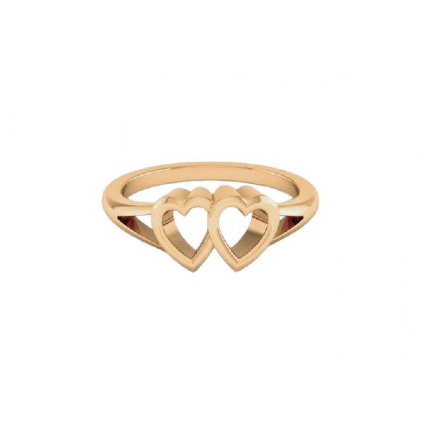 Anthia Heart Gold Ring
