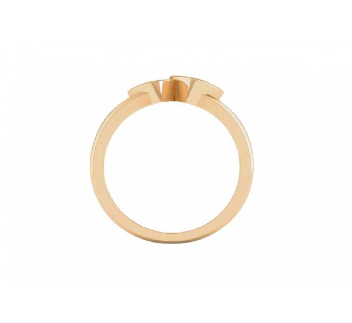 Anthia Heart Gold Ring