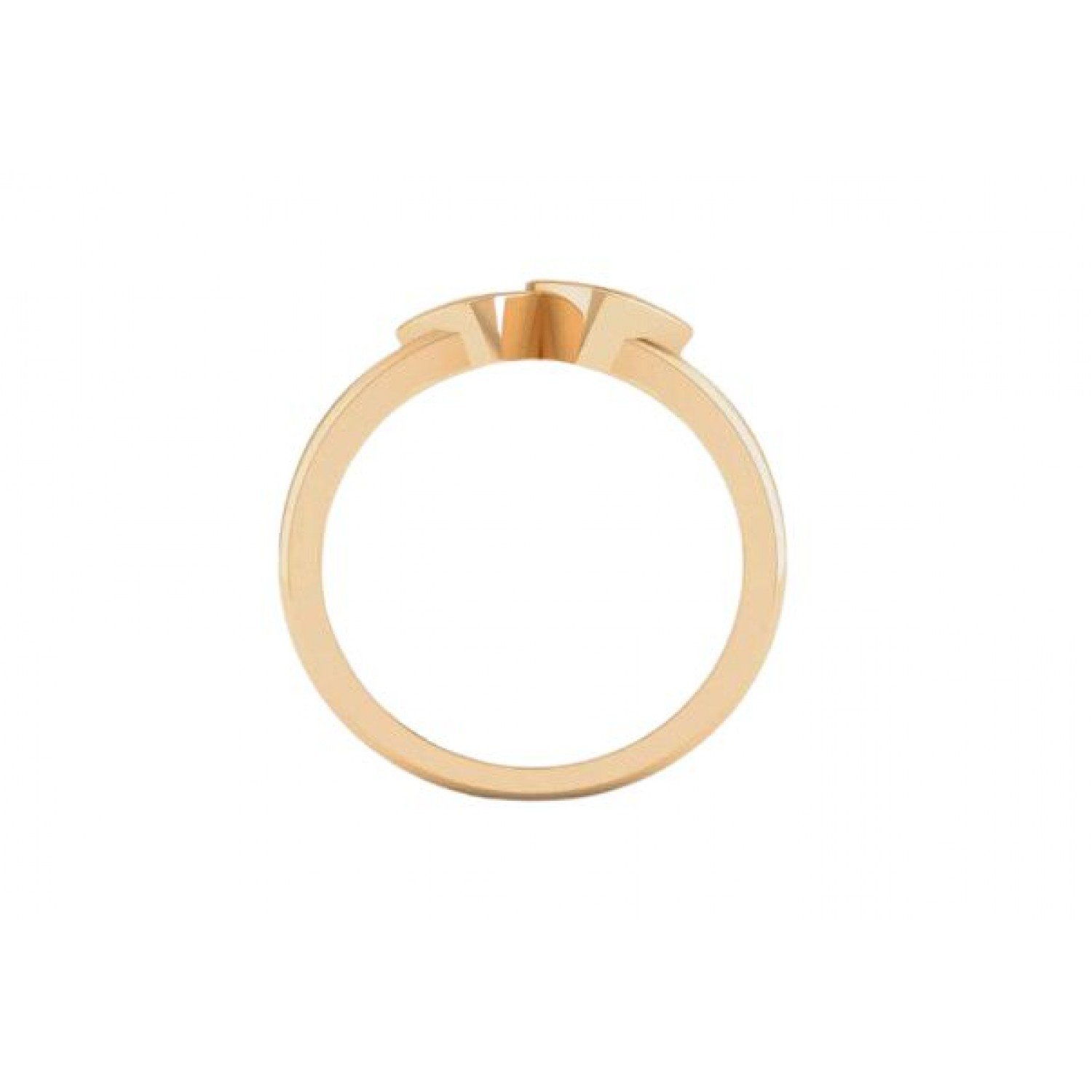 Anthia Heart Gold Ring