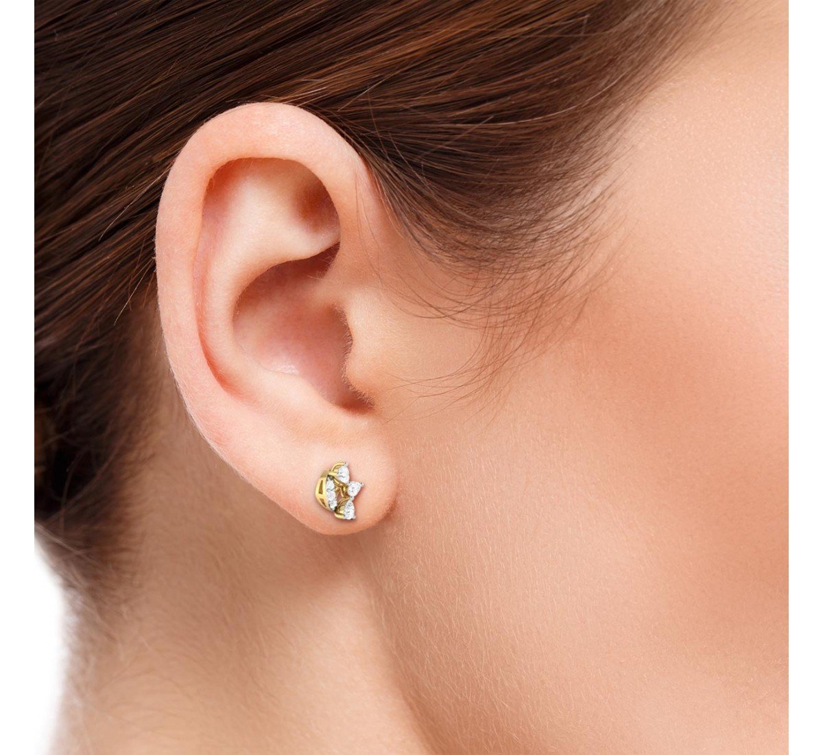 Pansy Astra Diamond Earrings