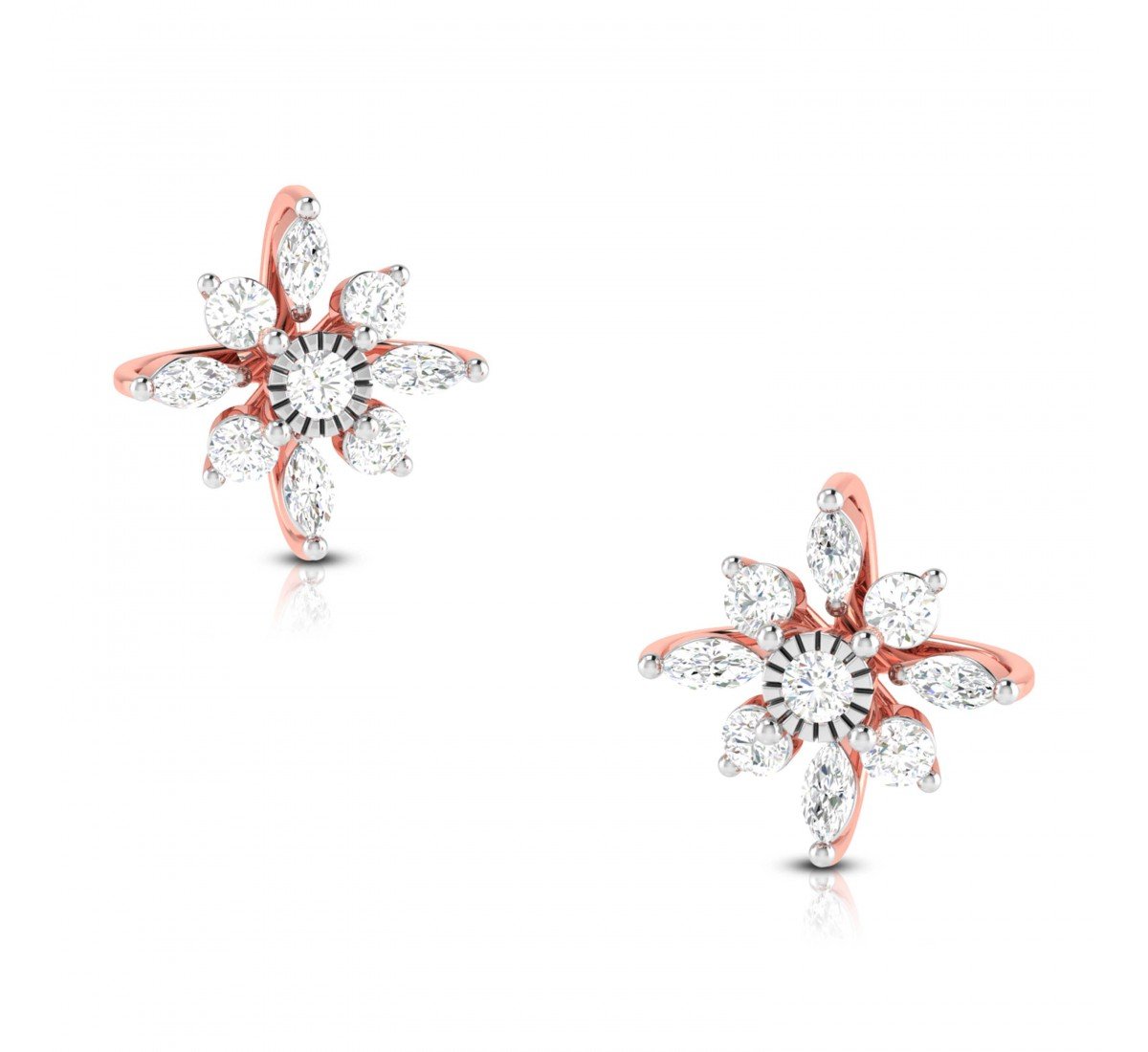 Glazing Diamond Stud