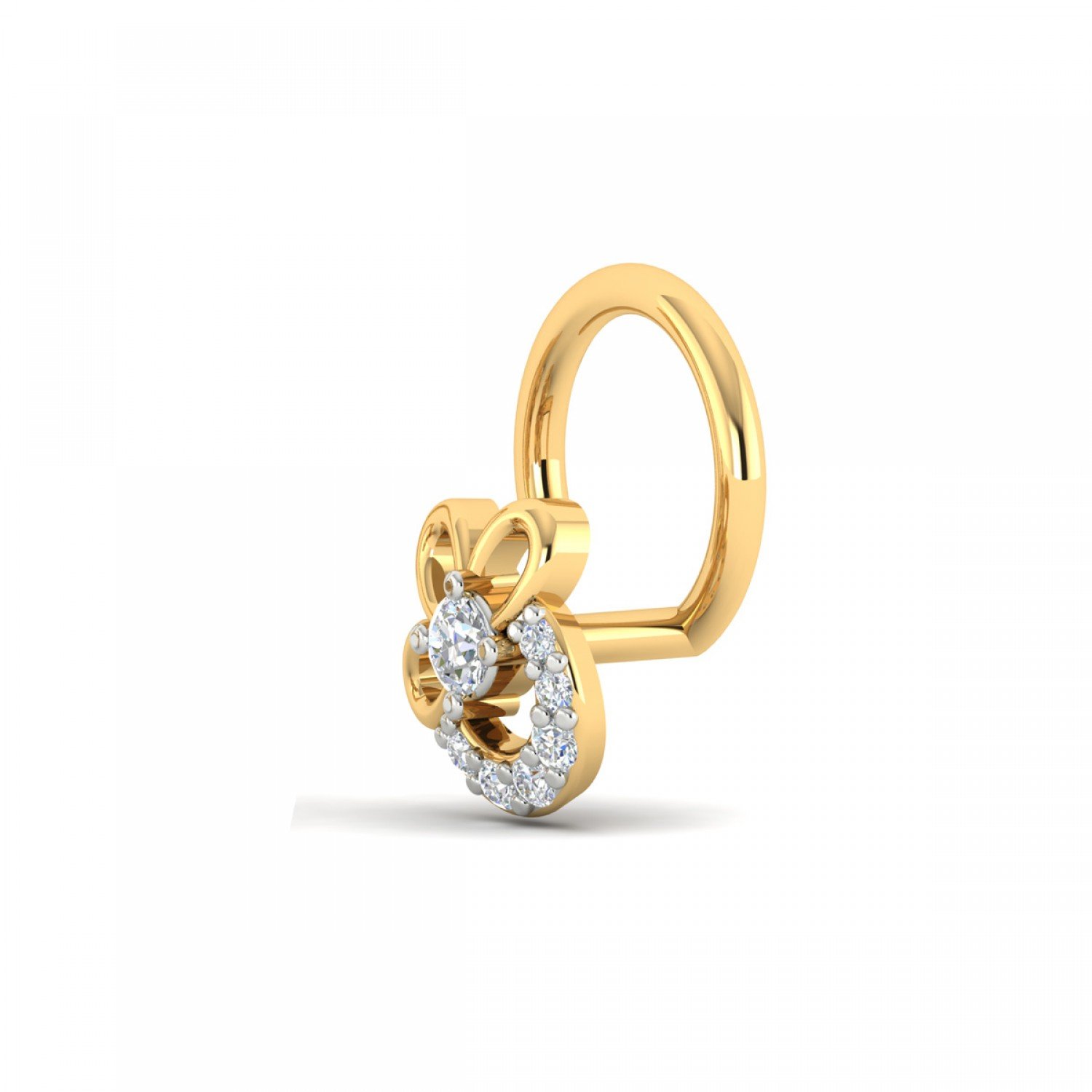 Bonjour Bijou Diamond Nose Pin