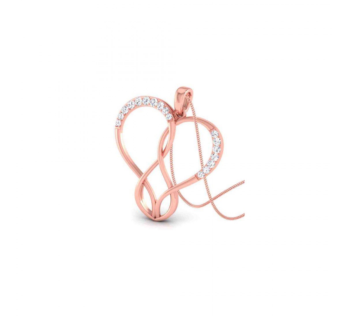 Cluster Kyra Diamond Pendant
