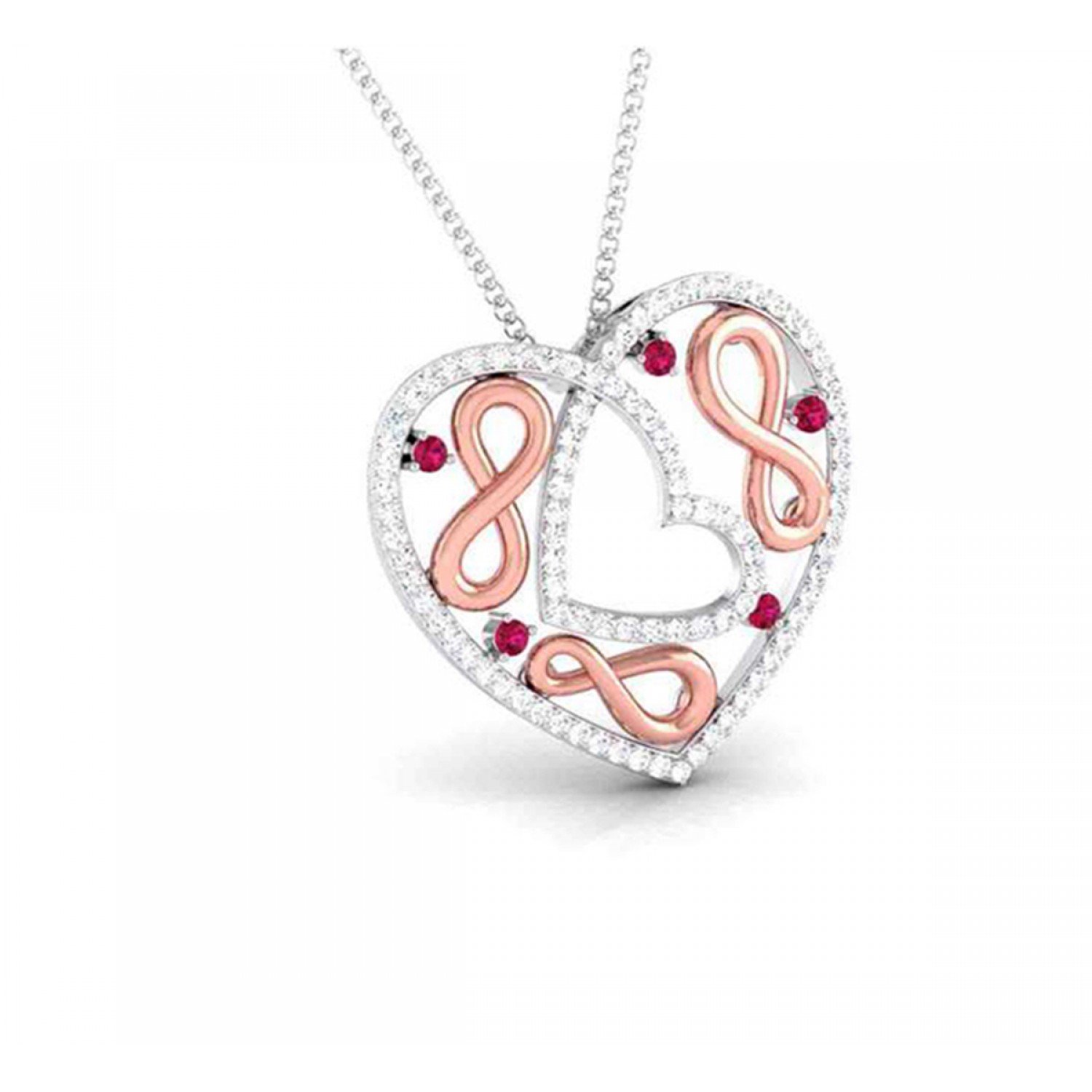 Detour Diamond Pendant