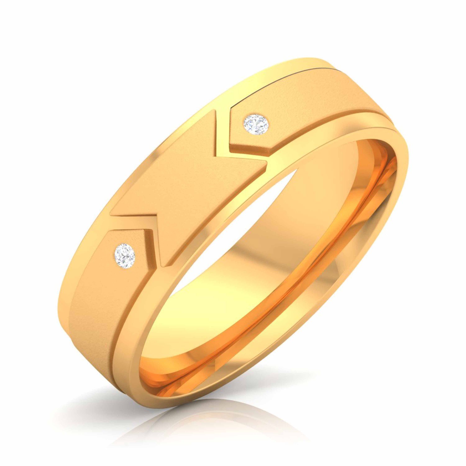 Wavy Valor Diamond Band