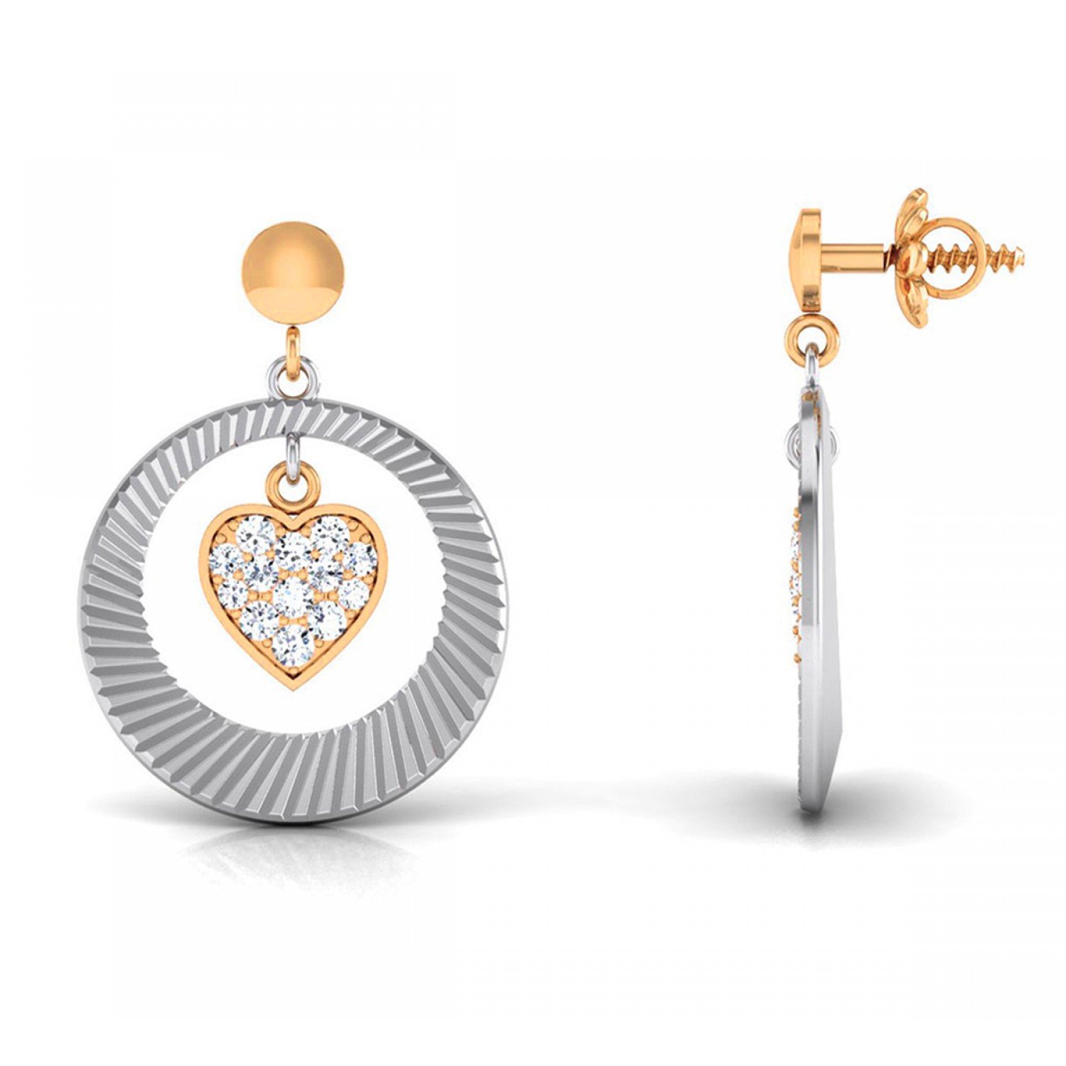 Tangled Daze Diamond Earrings