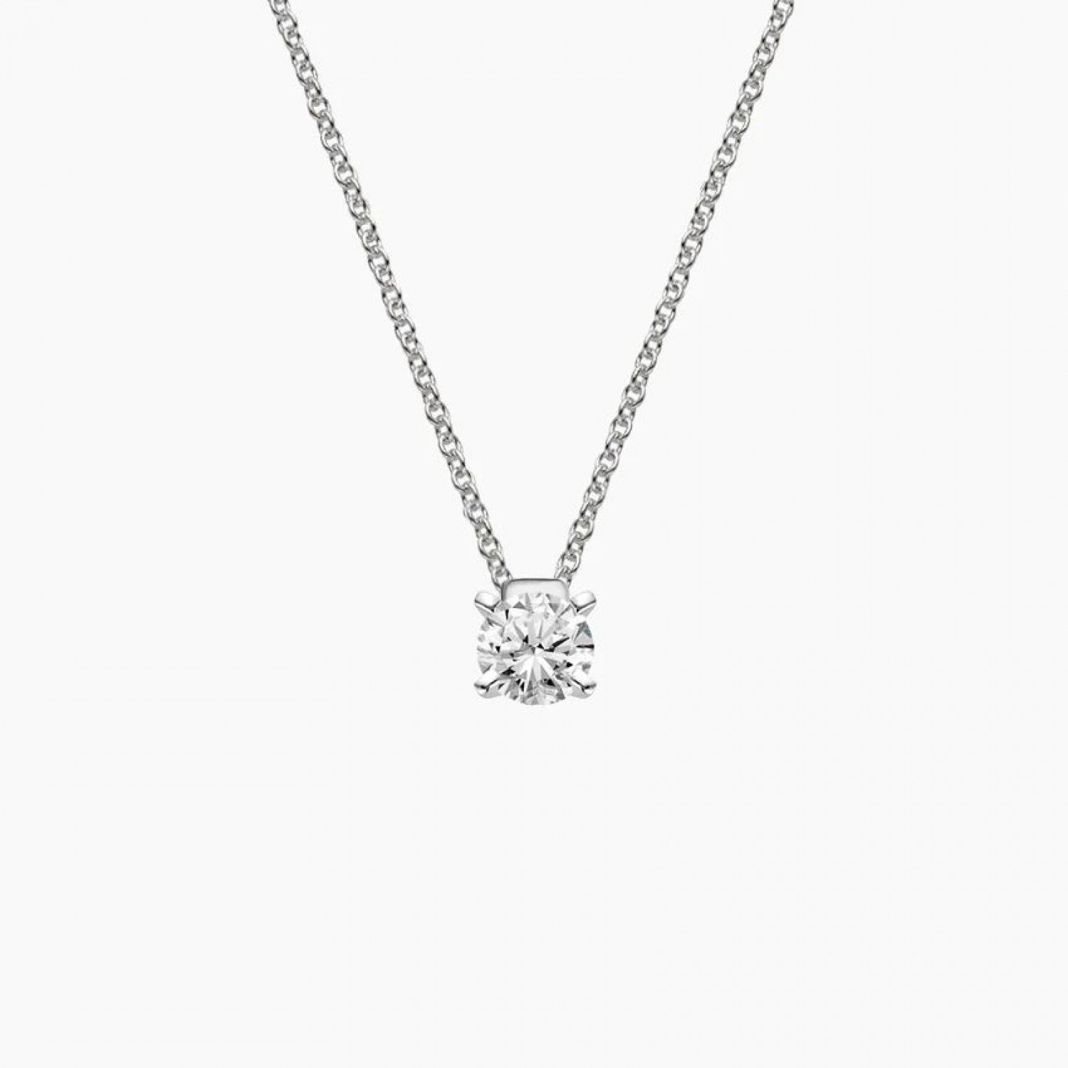Whimsical Waterfall Lab Diamond Pendant