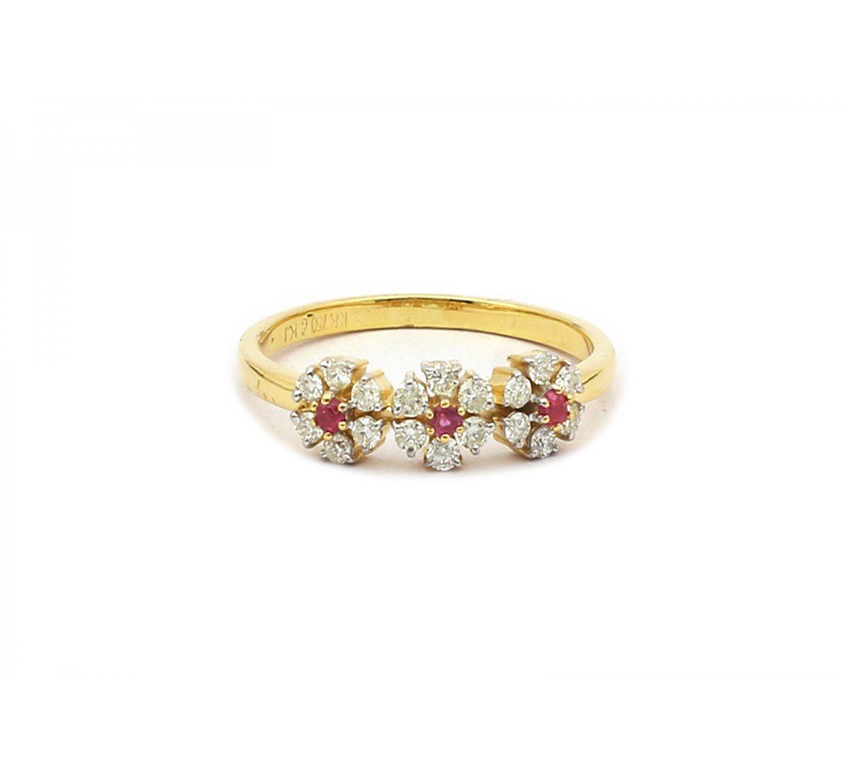 Zig Zag Diamond Ring