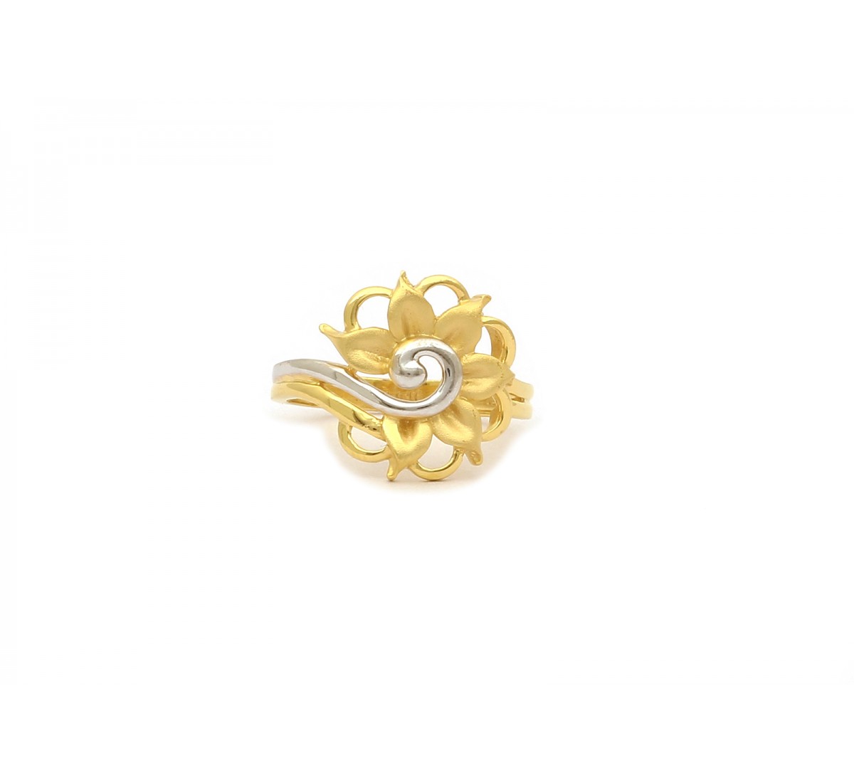 Maria Twist Dual Ring
