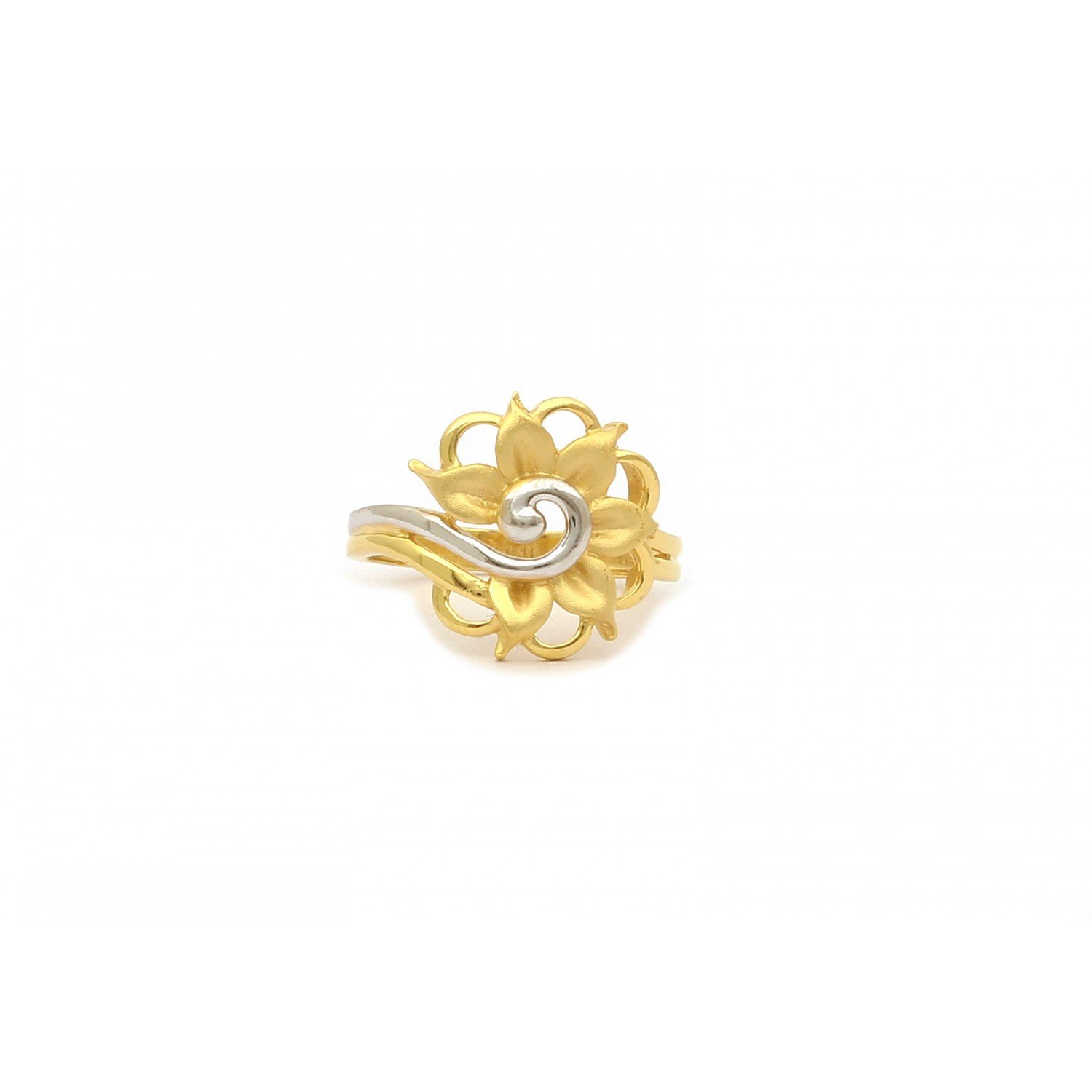 Maria Twist Dual Ring