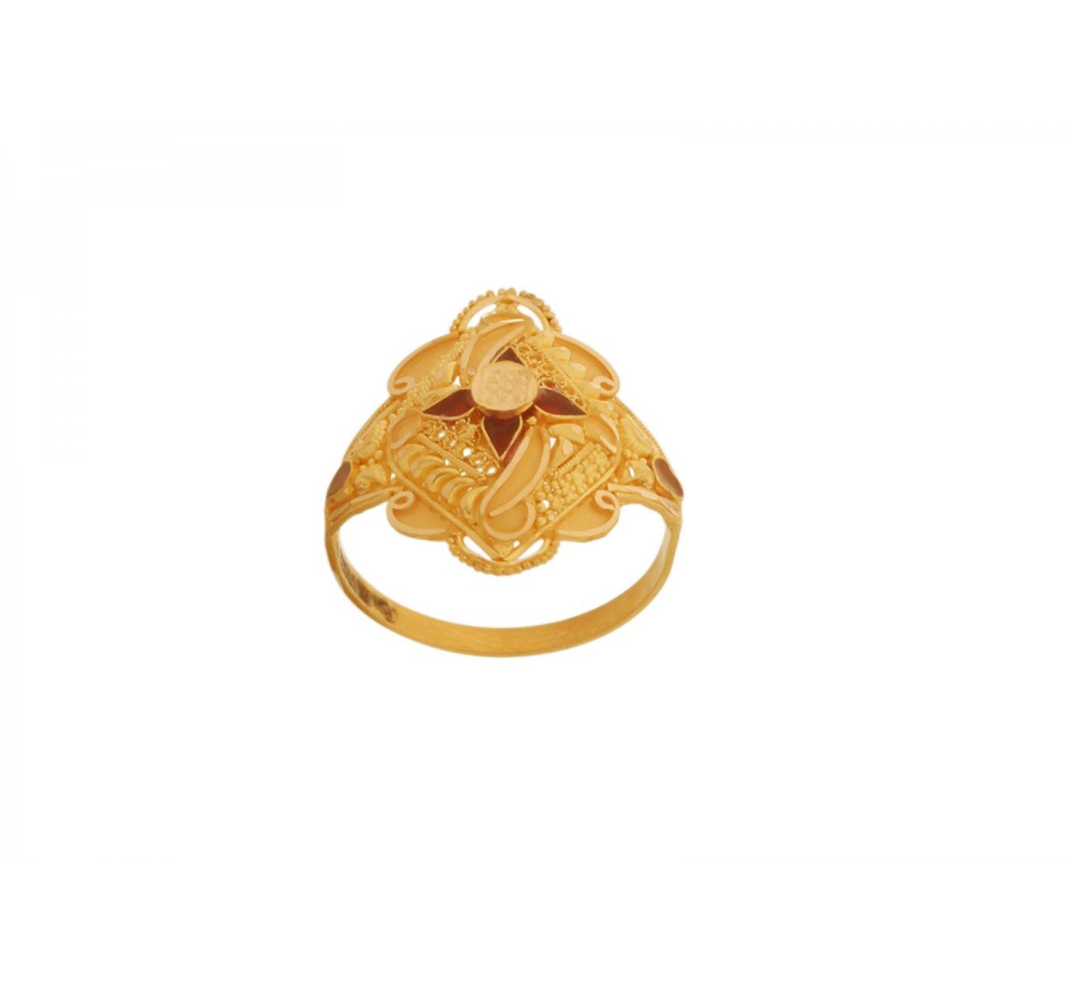 Zoraya Daisy Gold Ring