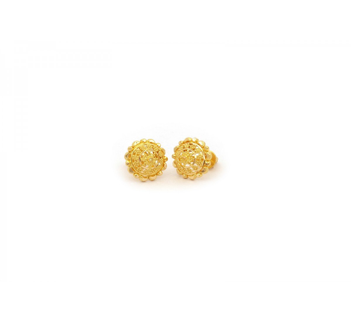 Adorn Bloom Gold Stud