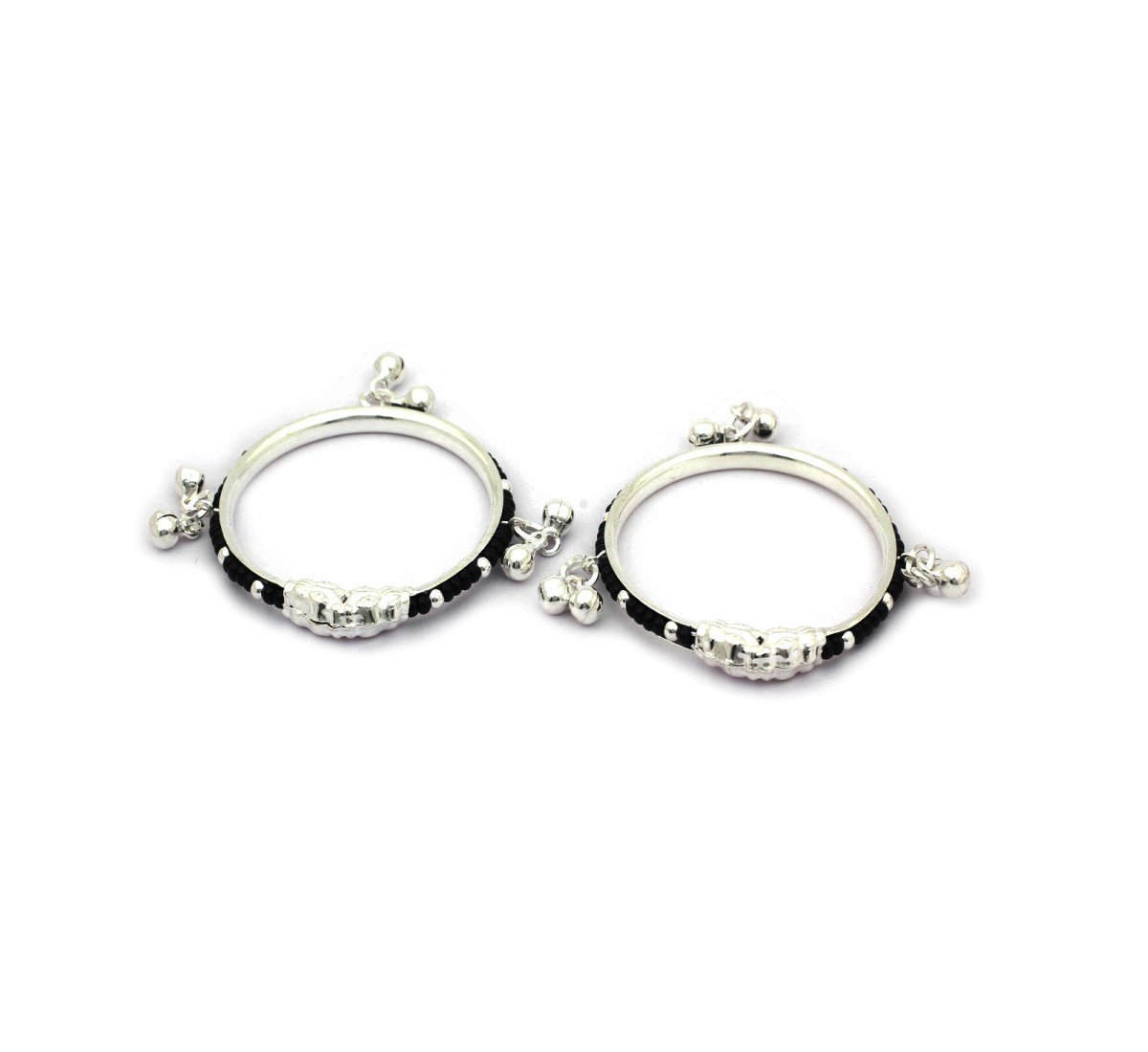 Nivara Adore Silver Baby Kada