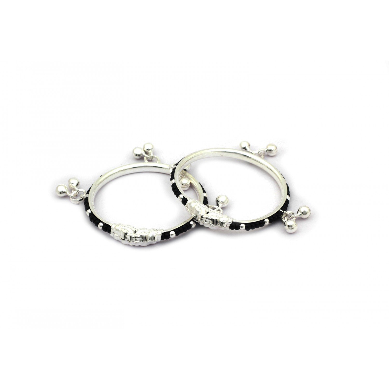 Nivara Adore Silver Baby Kada